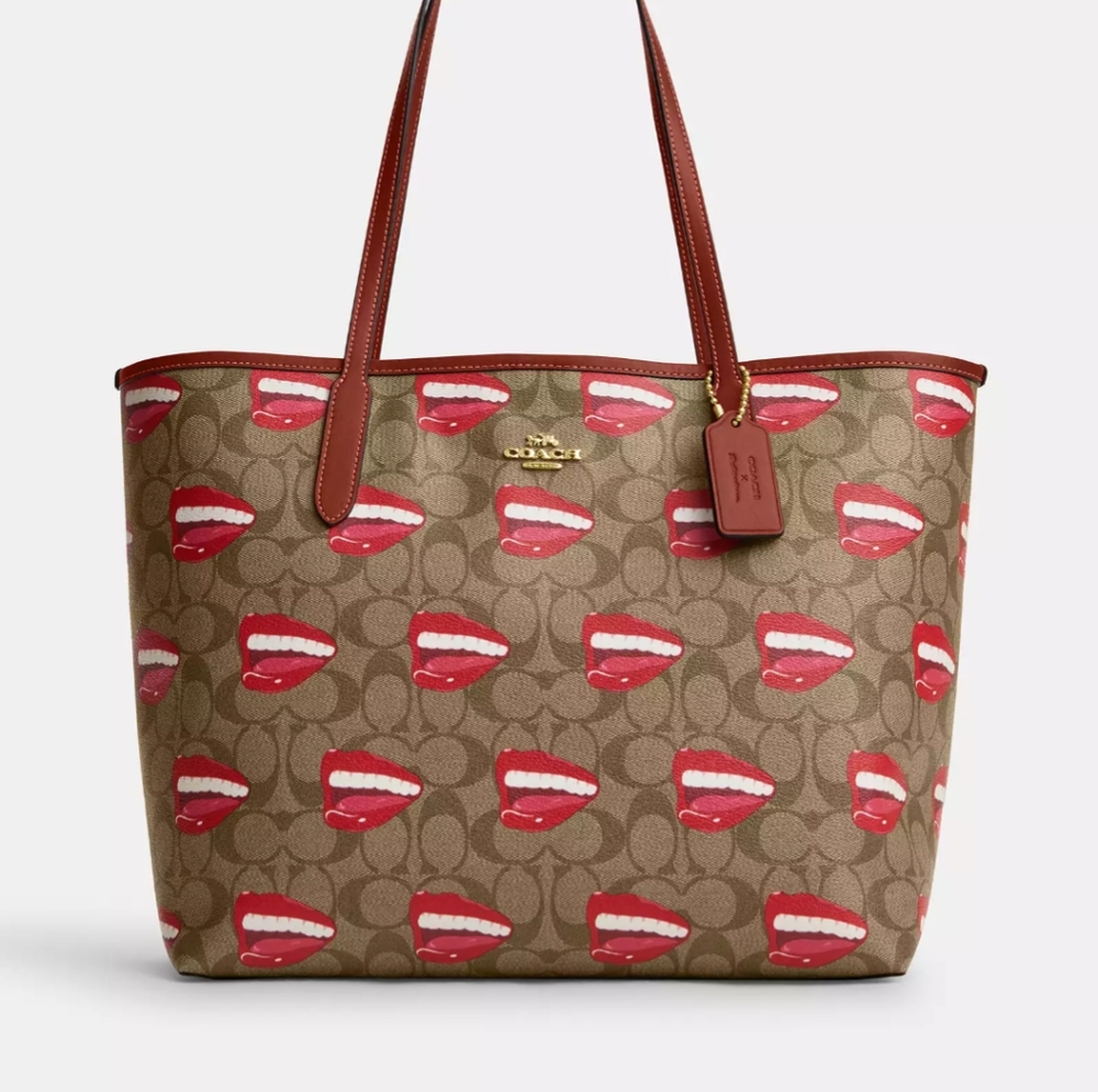 Coach NWT/packaging Tom Wesselman city tote